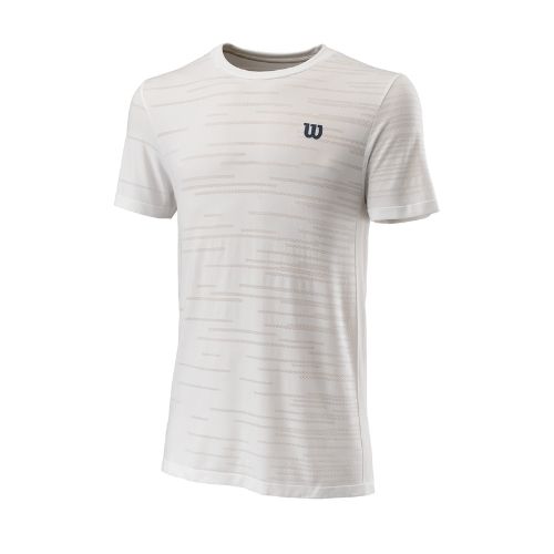 Wilson Kaos Rapide Crew T shirt Tennis og padel t shirt White